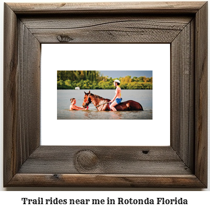 trail rides near me in Rotonda, Florida